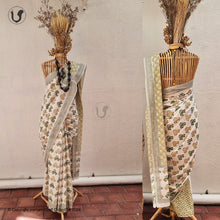 Load image into Gallery viewer, AMBASSADOR Saree (Green Yellow)