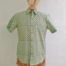 Load image into Gallery viewer, GEOMETRIC GREENS (Half Sleeves)
