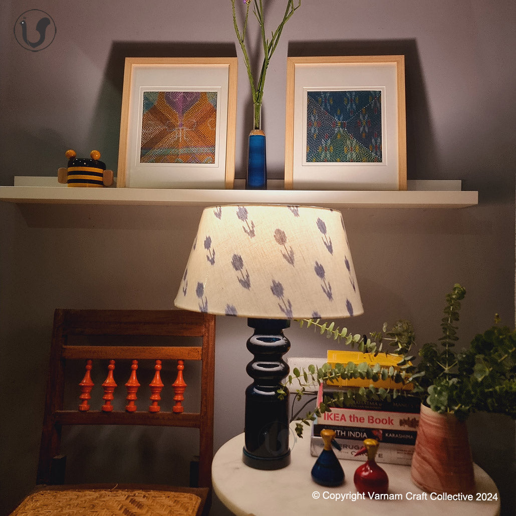 STHAMB Blue ~Blue Arrow Ikat Empire shade