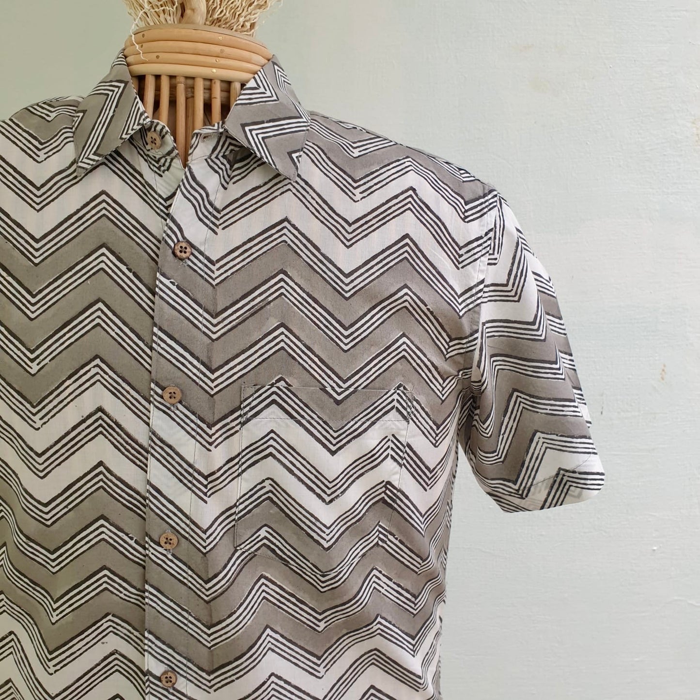 ZIGZAG GREY (Half Sleeves)
