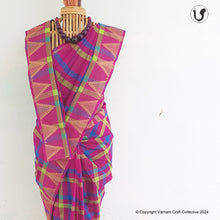 Load image into Gallery viewer, CHETTINAD CHECKS ~ pink