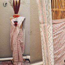 Load image into Gallery viewer, MATSYA Saree (Pink)