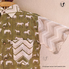 Load image into Gallery viewer, GALLOP IN GREEN (Half Sleeves)