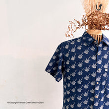 Load image into Gallery viewer, GUITAR IN INDIGO (Half Sleeves)