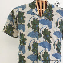 Load image into Gallery viewer, Blue green Florals