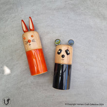 Load image into Gallery viewer, HONEY-BUNNY n CUDDLES Panda Salt pepper set