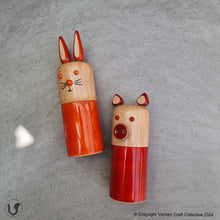 Load image into Gallery viewer, HONEY-BUNNY n OINKSTON Salt pepper set