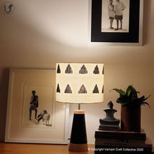 Load image into Gallery viewer, SLANT Black ~ 10" Gopura IKAT drum