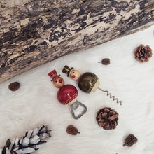 Load image into Gallery viewer, FLAKY SNOWMAN bottle-cork opener set