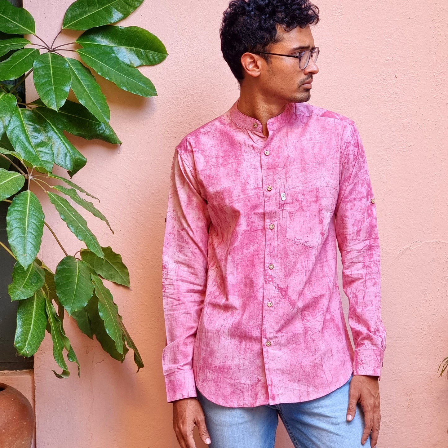 BATIKish pink (full sleeves)