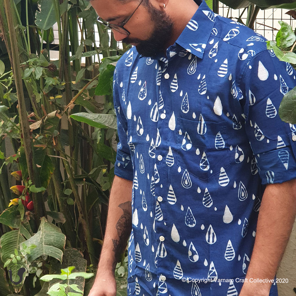 DABU BOONDEIN indigo (full sleeves)