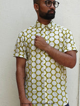 Load image into Gallery viewer, POLKA GREENS (half sleeves)