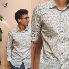 Load image into Gallery viewer, Camels in grey mustard (full sleeves)