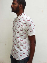 Load image into Gallery viewer, BLIND MICE in red-black (half sleeves)