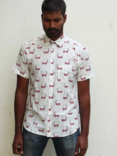 Load image into Gallery viewer, BLIND MICE in red-black (half sleeves)