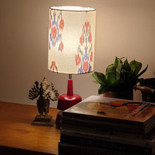 Load image into Gallery viewer, MINI TRIKONE ~ 6X8" RED-BLUE IKAT