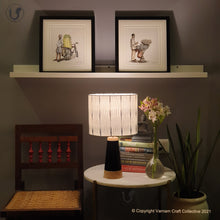 Load image into Gallery viewer, SLANT Black ~ 10" BLACK RAIN IKAT