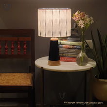 Load image into Gallery viewer, SLANT Black ~ 10" BLACK RAIN IKAT