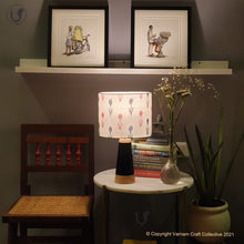 Load image into Gallery viewer, SLANT Black ~ 10" GreyRed IKAT