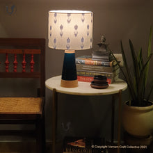 Load image into Gallery viewer, SLANT Blue ~ 10" Blue Arrows Ikat (M)