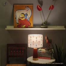 Load image into Gallery viewer, SLANT Red ~ 10" GreyRed Ikat (M)