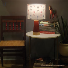 Load image into Gallery viewer, SLANT Red ~ 10" GreyRed Ikat (M)