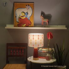 Load image into Gallery viewer, SLANT Red ~ 10" OrangeYellow Ikat (M)