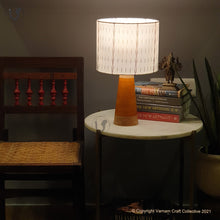 Load image into Gallery viewer, SLANT Yellow ~ 10" Brown Rain Ikat (M)