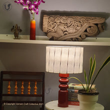 Load image into Gallery viewer, STHAMB Red ~ 12" Black Rain IKAT