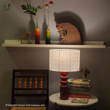 Load image into Gallery viewer, STHAMB Red ~ 12" Brown Rain IKAT