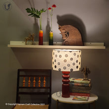 Load image into Gallery viewer, STHAMB Red  ~ 12" Black Polka