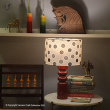 Load image into Gallery viewer, STHAMB Red  ~ 12" Black Polka