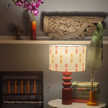 Load image into Gallery viewer, STHAMB Red ~ 12" Orange Yellow IKAT