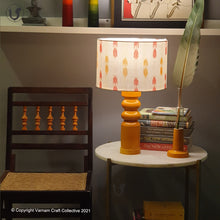 Load image into Gallery viewer, STHAMB Mustard ~ 12" Orange Yellow IKAT