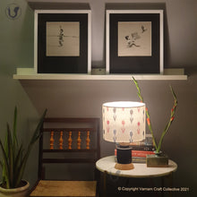 Load image into Gallery viewer, STUPA Black - 10" Grey Red arrows ikat