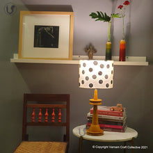 Load image into Gallery viewer, VILLAKKU BASE Mustard ~ 10" Black Polka