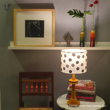 Load image into Gallery viewer, VILLAKKU BASE Mustard ~ 10" Black Polka