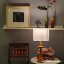 Load image into Gallery viewer, VILLAKKU BASE Mustard ~ 10" Brown Rain Ikat