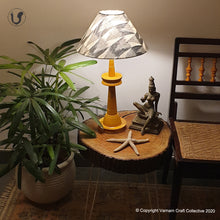 Load image into Gallery viewer, VILLAKKU BASE Red ~ Grey Checks Ikat cone