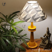 Load image into Gallery viewer, VILLAKKU BASE Red ~ Grey Checks Ikat cone
