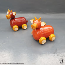 Load image into Gallery viewer, MISSY MOO Cow push toy
