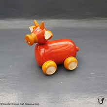 Load image into Gallery viewer, MISSY MOO Cow push toy