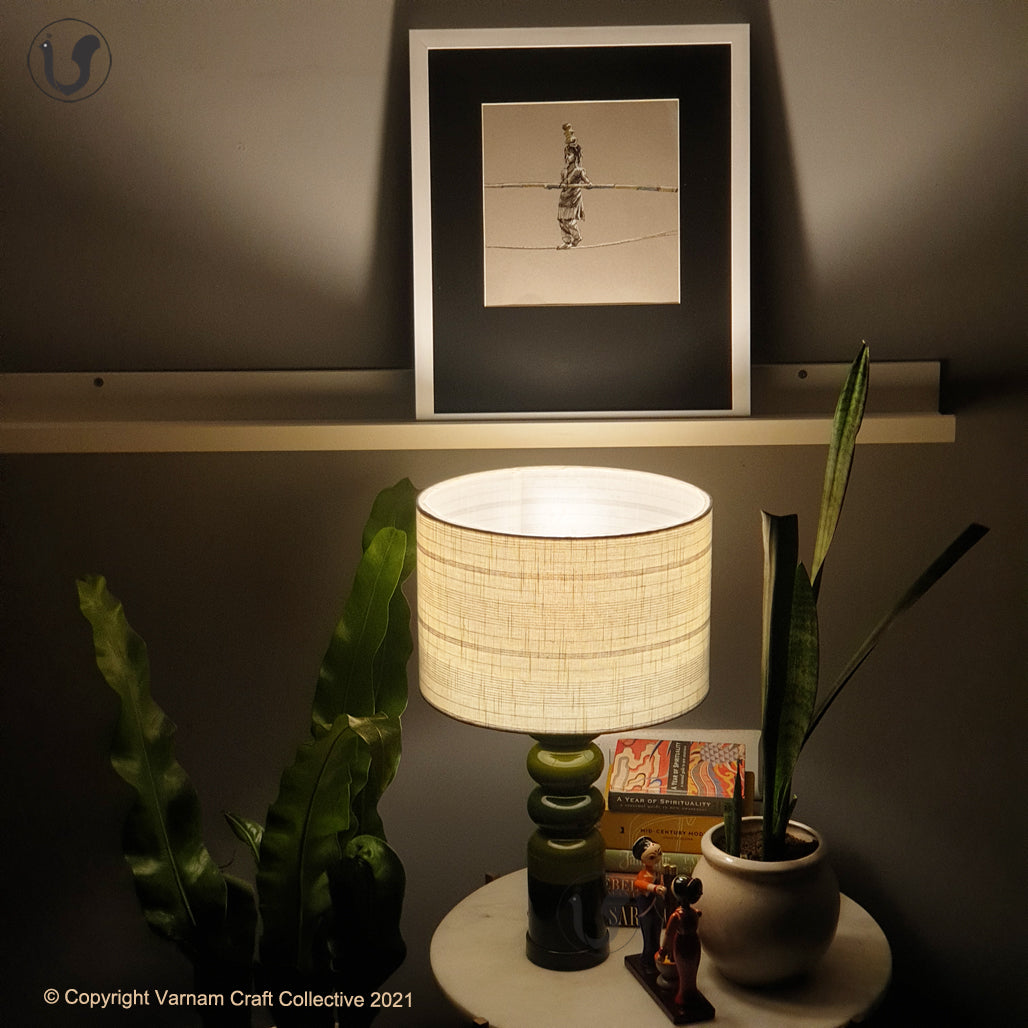 STHAMB Green ~ 12" B&W STRIPES SHADE