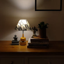 Load image into Gallery viewer, MINI TRIKONE ~ 10" Grey Ikkat Cone