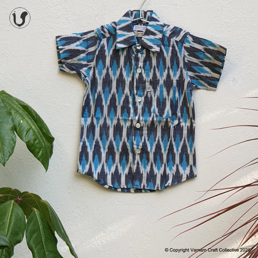 IKAT in turquoise grey (Kids)