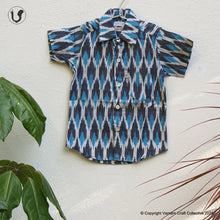 Load image into Gallery viewer, IKAT in turquoise grey (Kids)