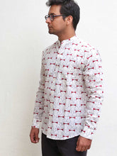 Load image into Gallery viewer, KURUVIS in Indigo Red (full sleeves)