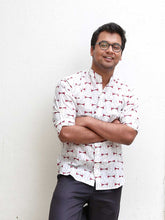 Load image into Gallery viewer, KURUVIS in Indigo Red (full sleeves)