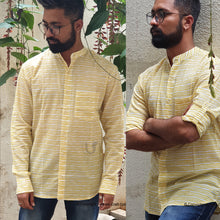 Load image into Gallery viewer, MANJAL stripes (full sleeves)