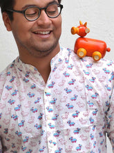 Load image into Gallery viewer, MISSY MOOS in Pink Aqua (full sleeves)